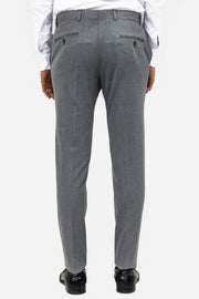Plain Grey Men Dress Pants - Wessi