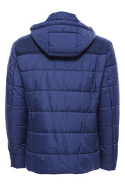 Puffer Navy Blue Men Coat - Wessi