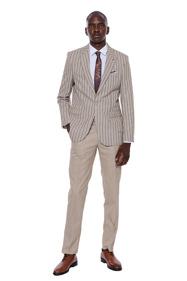 Striped suit discount