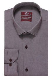 Bordo Kendinden Desenli Uzun Kol Slimfit GÃ¶mlek 3-piece-suit, Basic, Casual, Daily, Essentials, GÃƒÆ’Ã‚Â¶mlek Modelleri, Italian, L, M, Modern Fit, Office, Patterned, S, Shirt, S