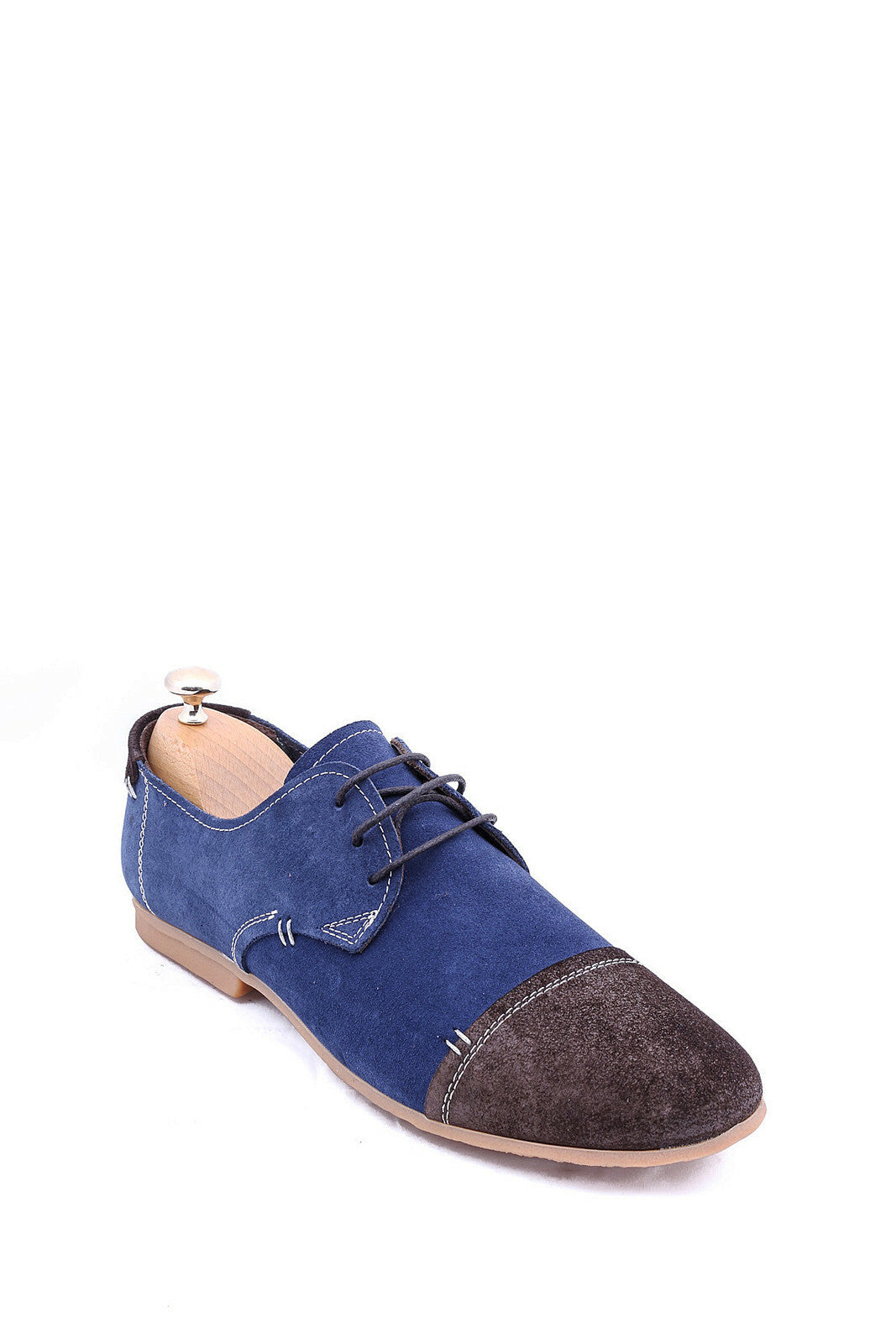 Mens suede shoes blue sales