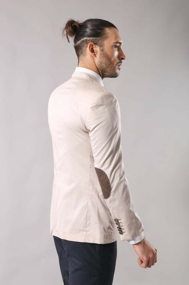 Colorful Yarn Elbow Modeled Blazer 3-piece-suit, 34, 40, 6 Drop, Basic, Casual Blazer, Essentials, Italian Suit, Men's Blazers, Modern Fit, Peak, Peak Lapel, Pink, Plain, purple, Slim Fit, Sl