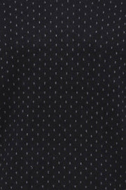 Dot Patterned V Neck Black Sweater 3-piece-suit, Black, Daily, Dot Patterned, Knitwear, L, M, Modern Fit, Patterned, Slim Fit, V Neck, XL, XXL KnitwearV Neck - wessi
