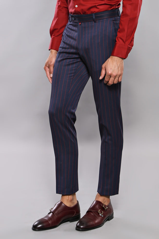 Striped 2025 trousers mens