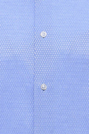 Patterned Casual Sky Blue Shirt 3-piece-suit, blue, Cuff, Daily, Dot Patterned, Essentials, Italian, L, Long Sleeve, M, Modern Fit, Office, Patterned, S, Shirt, Slim Fit, Slim Fit Shirt, XL S